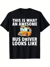 This Is What an Awesome Bus Driver Looks Like Short Sleeve T-Shirt