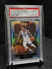 2016 Panini Select #247 Malachi Richardson Silver Prizm PSA Gem Mint 10 Pop 1