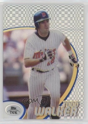 1998 Topps Tek Pattern 33 Todd Walker #24 11pj