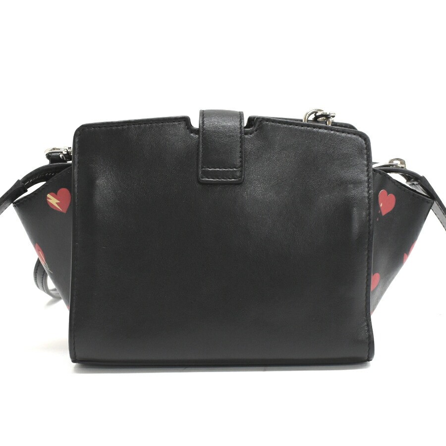 AUTENTICA BORSA A TRACOLLA YVES SAINT LAURENT GIOCATTOLO CABAS PELLE NERA DONNA F S