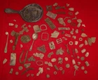 LOT OF DUG CIVIL WAR CAMP REELICS Mclean Near Camp Pierpoint Hammond Collectio