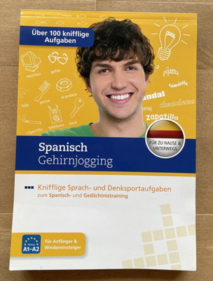 Spanisch Gehirnjogging Block A2-A2 223 Über 100 knifflige Aufgaben Tandem Verlag