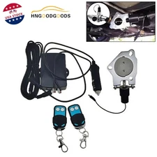 3'' Stainless Electric Exhaust Valve Control Motor Kit Wireless Remote For 3inch