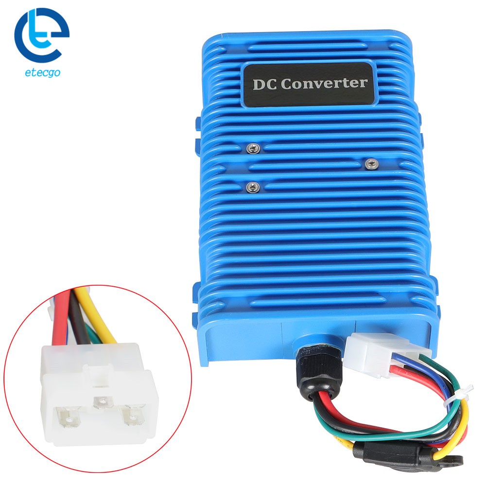 GOLF CART VOLTAGE REDUCER CONVERTER 30A 36/48V TO 12V FOR CL