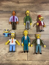 Lot Of 7 Simpsons figures (5 Nuclear Power Pl...