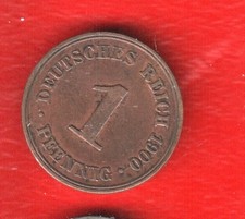GERMANY 1 PENNIG 1900