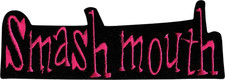Smash Mouth Patch, Smash Mouth Iron On Embroi...
