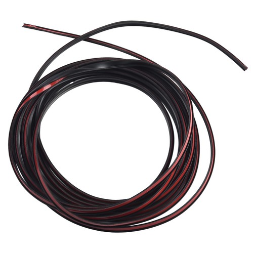 5M T-Type Rubber Sealing Strip Black For Car For Edge Trim Bumper Lip Side Skirt - Foto 13 di 24
