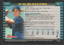 2002 Bowman Baseball #416 - John Rodriguez RC - New York Yankees  02-697