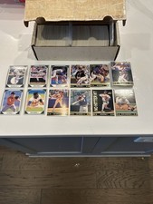 1991 Leaf Baseball complete set Series 1 And 2 With Set Of 26 Gold Rookies