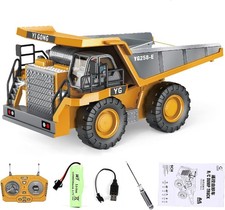 Remote Control Dump Truck RC 1/16 Fully Functional Engineering Vehicle, 9 Channe
