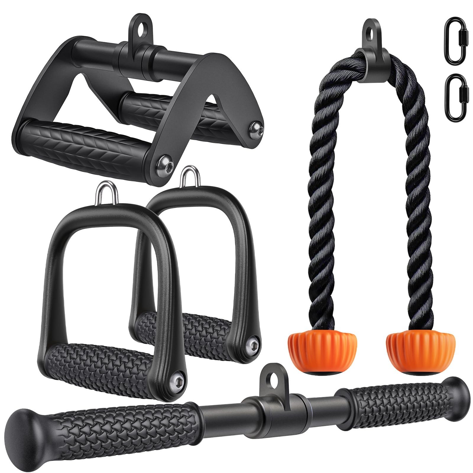 SELEWARE Triceps LAT Pulldown Attachments Home Gym Workout Accessories