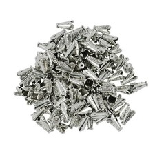 100pcs Lots Flower Beads   Pendant Chain Tassel Ends Caps Jewelry Finding