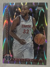 2025 Topps Chrome Khris Middleton Washington Wizards #204 