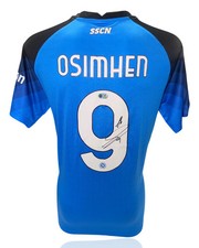 VICTOR OSIMHEN SIGNED SSC NAPOLI 22/23 HOME SERIE A WIN SHIRT (ACG CERT AG18100)