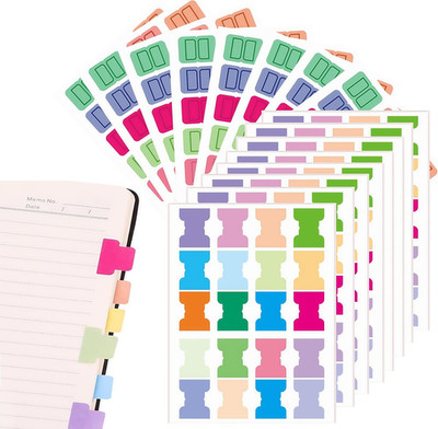 304 stück Index Tabs - Haftmarker,Klebrige Index Registerkarten, Page Marker, Bo