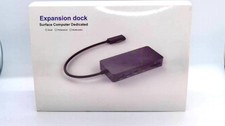 Surface Dock USB Hub 4K HDMI USB-C VGA Ethernet SD Card Reader Adapter