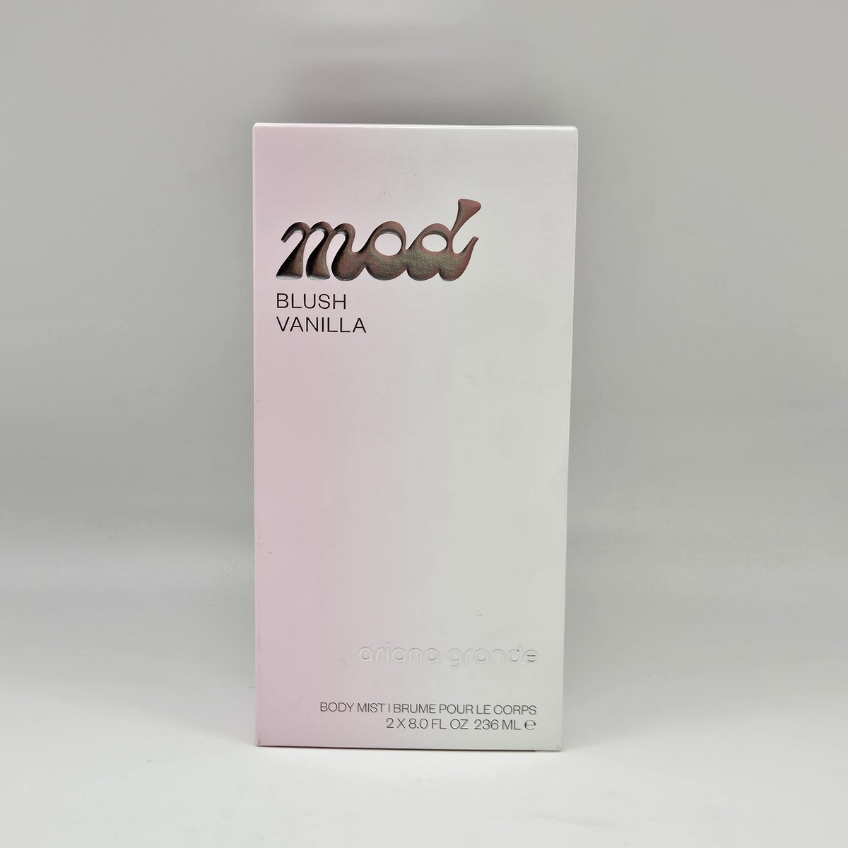 2 Pack Ariana Grande MOD Blush + Vanilla Body Mist Set 8 Fl Oz