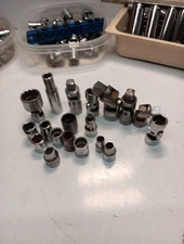 Mixed Lot Of 19 All Made In USA Sockets,swivels (Mixed Sizes/mixed Brands See Di