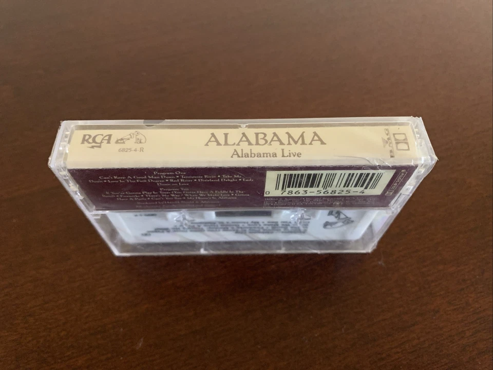 Brand New Alabama Live RCA Cassette Tape Sealed - Image 4 of 4