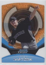 2011 Bowman Chrome Futures Fusion-Fractor 80/99 Tyler Matzek #13 1pn