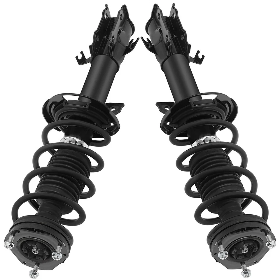 Front Complete Struts Shocks & Spring Assemblies For 2014-2015 Ford Fiesta - Imagem 2 de 4