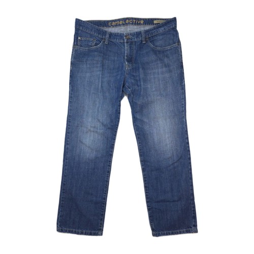 Jean homme Camel Active taille 38W 30L bleu jambe droite camel Woodstock jeans