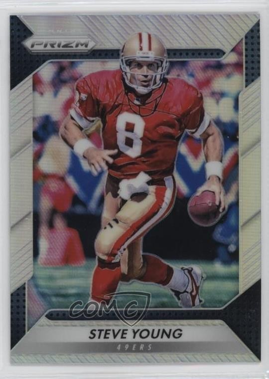 2016 Panini Prizm Silver Prizm Steve Young #105 HOF 1qe0