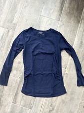 Bumpstart By Motherhood Maternity Long Sleeve Navy Blue Size Small