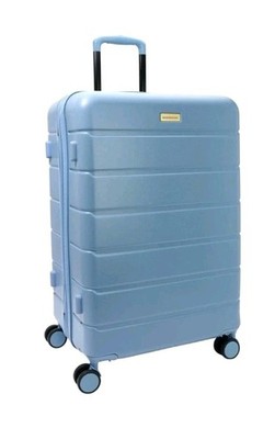 Samantha Brown Ultimate 30'' Hard Shell Spinner Denim Blue with Lock NWT