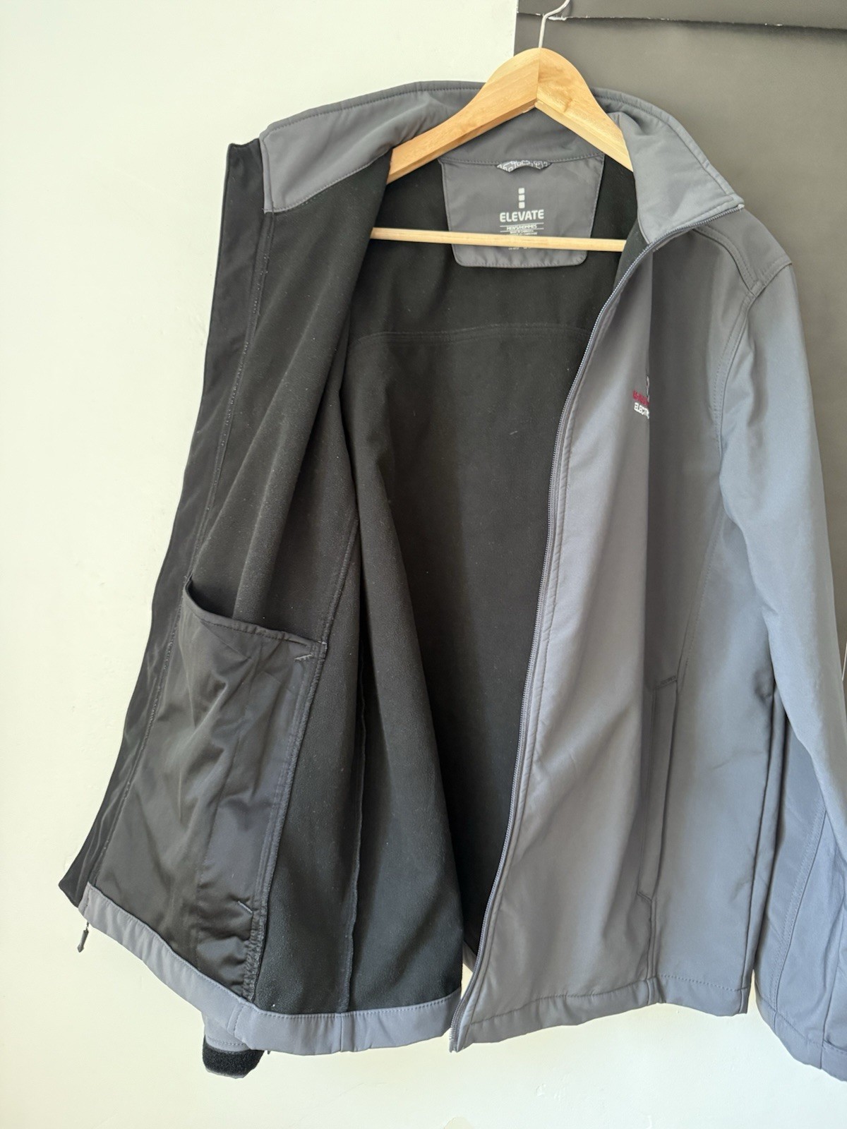 Elevate Maxson Softshell Jacket - XL Gray Fleece … - image 6