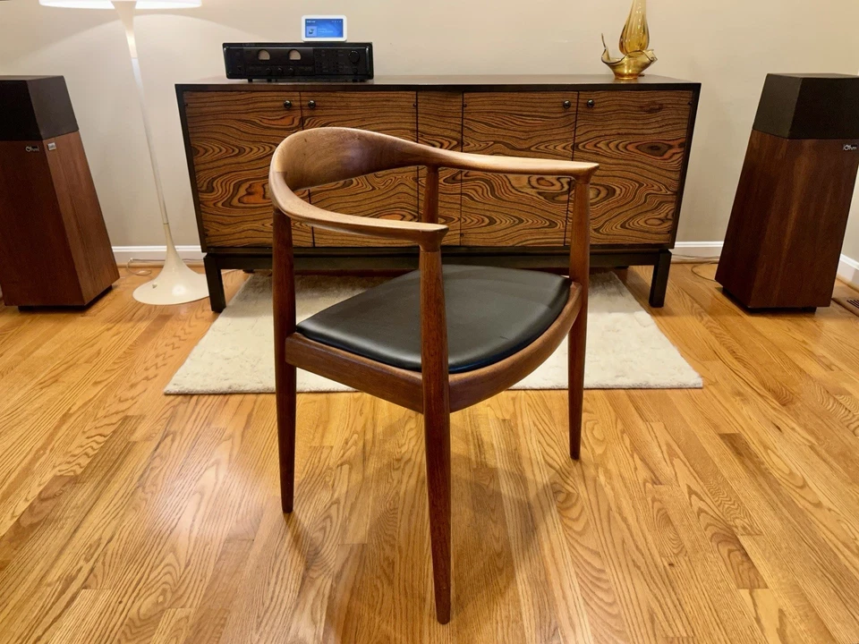 Vintage Hans Wegner "The Chair" Teak JH 501 Armchair - Mid-Century Modern - Image 2 of 4