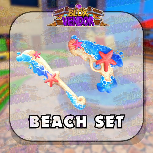 🐚NEW SET | Murder Mystery 2 MM2 | 🌊Beach Set 🏝️| Godly Knives and Guns