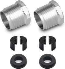 2 Set 277001729 277001527 Steering Reverse Aluminum Cable Lock Nut Kits, Fits