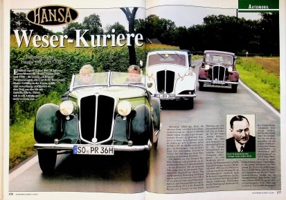 2) Oldtimer Markt 12/2004 - Modellreport Hansa - ei - MZ ES 250 mit 12,5PS in - Bild 2 von 3