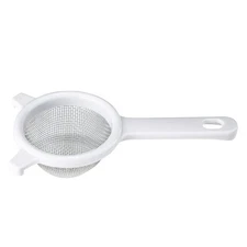 Chef Craft Classic Stainless Steel Mesh Strainer, 3 inch, White