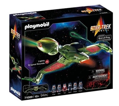 Playmobil Star Trek Klingon Bird-Of-Prey 71089 With Light And Sound Effects