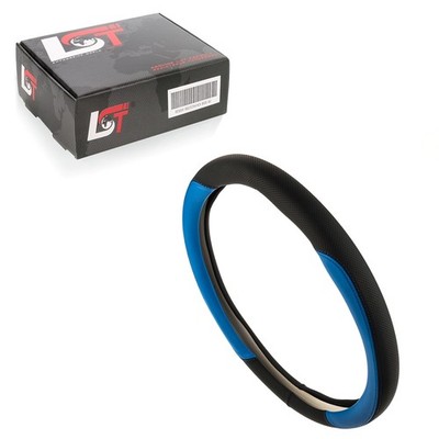Lenkradschoner Lenkradbezug Hülle Ø 38x9 cm schwarz blau für BMW X4 X3 X5 X6