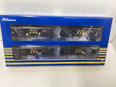 Athearn #33090 HO scale  SCL   40' 3 bay offset open hopper 4 pack