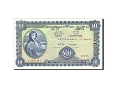 [#257286] Banknote, Ireland - Republic, 10 Pounds, 1975, 1975-02-10, AU