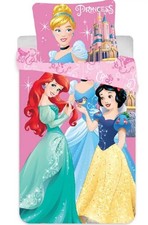 Prinzessin Bettwäsche Set 2 Kopfkissen, Bettdecke