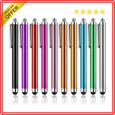 Stylus Pens for Touch Screens, AGREJO High Precision Universal 10-Pack NEW*