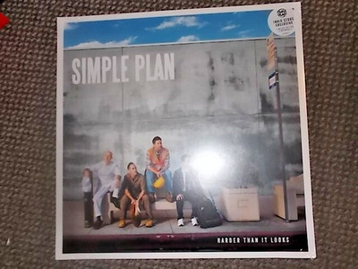 Simple Plan - Harder Than It Looks    LIMITED ED. COLOURED VINYL LP  NEU (2022)