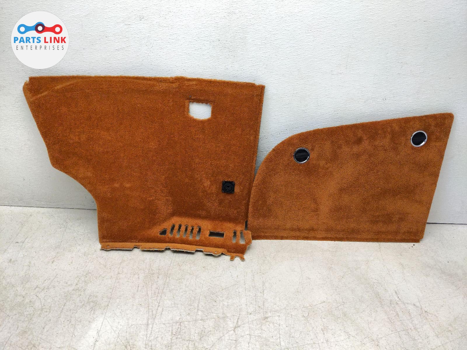 2006-12 BENTLEY CONTINENTAL FLYING SPUR REAR LEFT QUARTER TRUNK TRIM COVERS 3W2