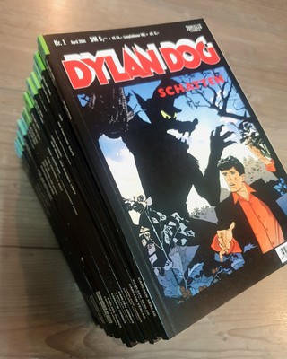 Dylan Dog Konvolut 24 Bände (Carlsen & Schwarzer Klecks)   Horror Comic Sammlung
