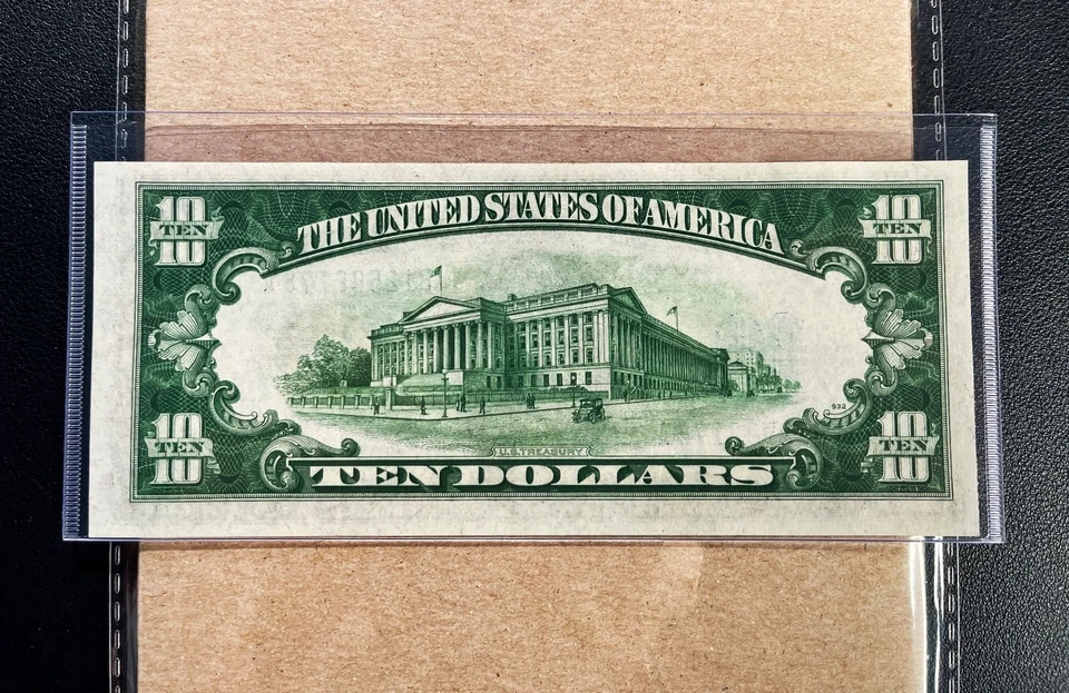 Fr. 2309 1934A $10 North Africa "WWII Emergency" - AU - Image 3 of 3