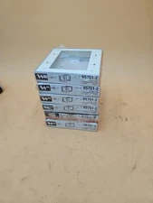 LOT OF 6 Legrand Wiremold V5751-2 Two-Gang Flush Type Extension Adapter. Ivory