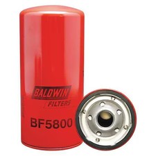 Baldwin Filters Bf5800 Fuel Filter, 8 X 3-11/16 X 8 In