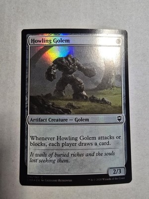 Howling Golem Commander Legends Foil
