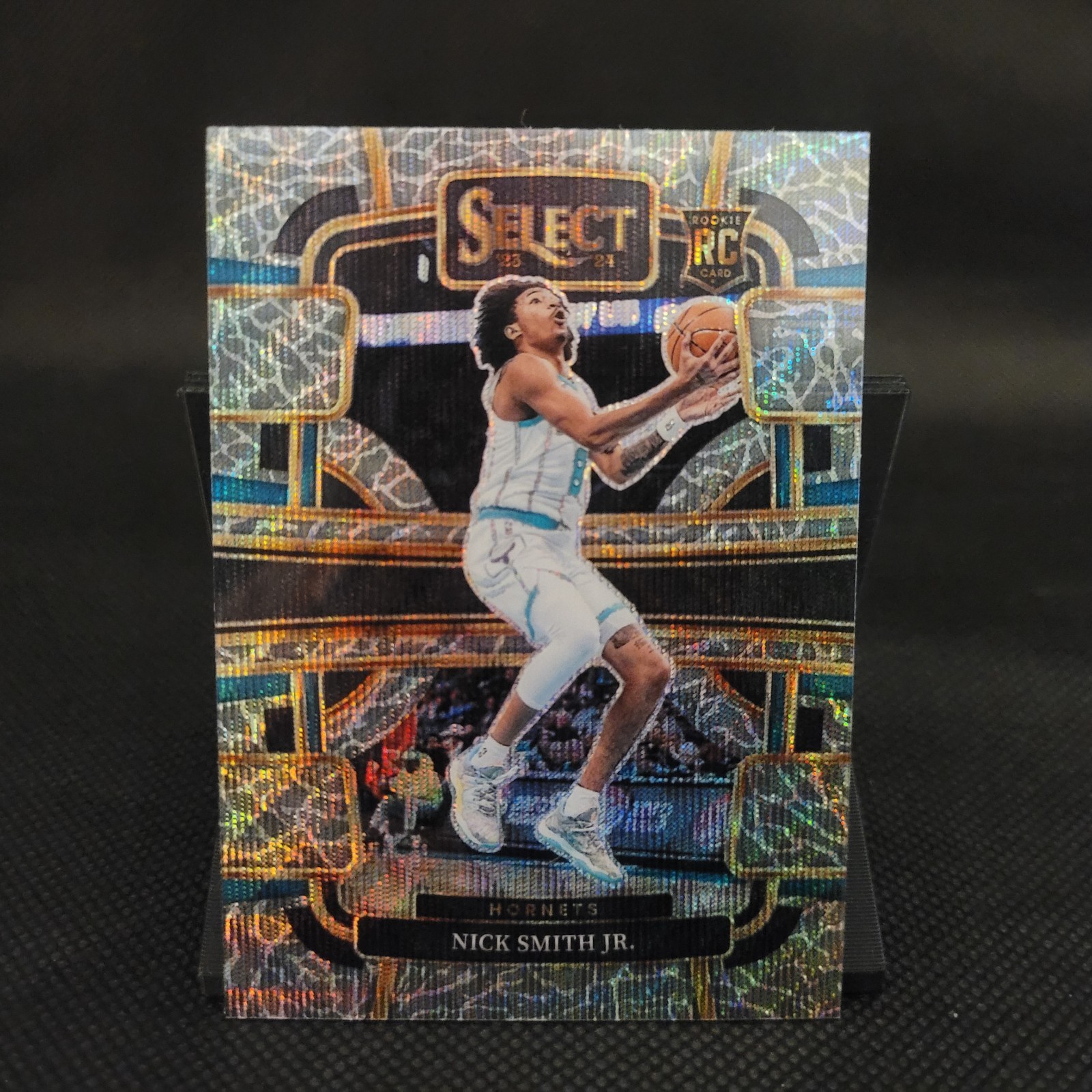 2023-24 Nick Smith Jr Panini Select Concourse ELEPHANT PRIZM #89 Rookie RC